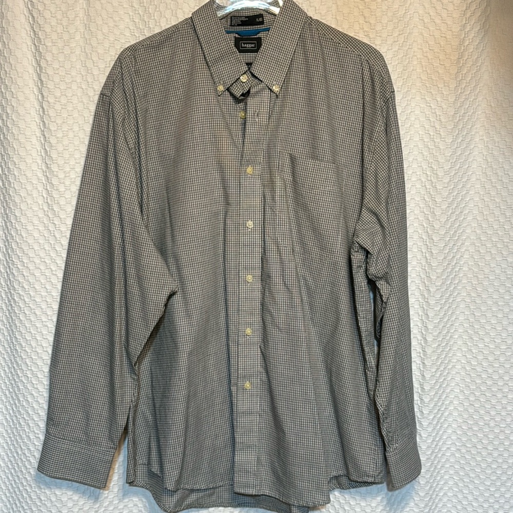 HAGGAR button-down Dress Shirt
